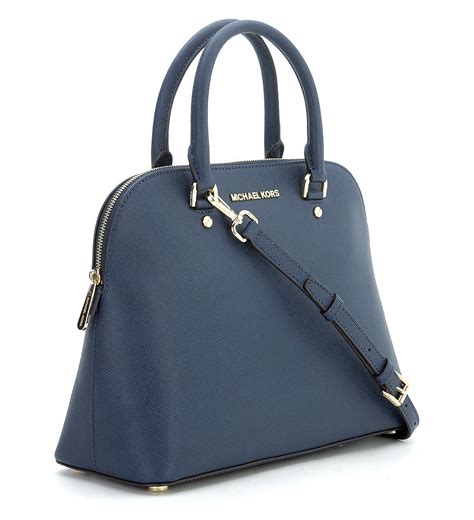 michael kors saffiano lg satchel leather